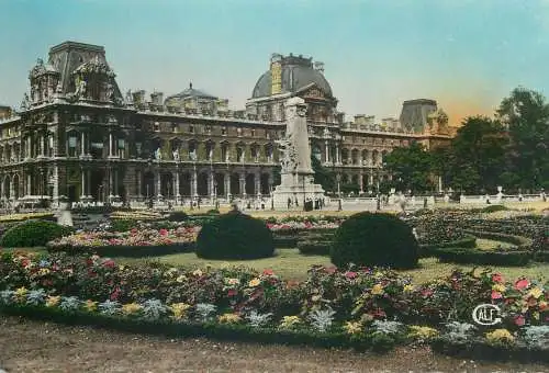 Postcard France Paris Louvre et ses Jardins