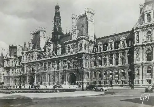 Postcard France Paris et ses merveilles L'Hotel de Ville 1882