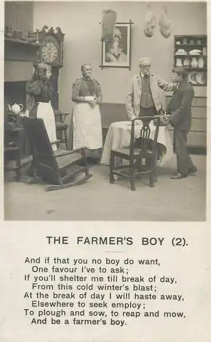 vintage Postcard the Farmer's no. 2