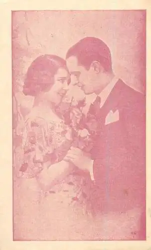 Couples postcard Romania love elegance smile marriage 1940