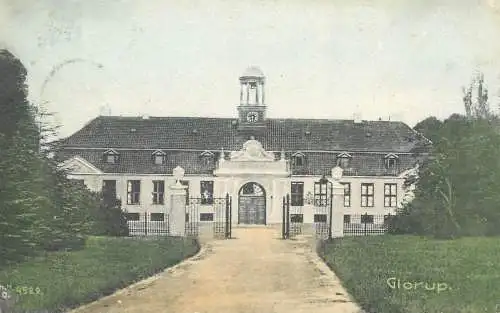 vintage Postcard Denmark Glorup Manor