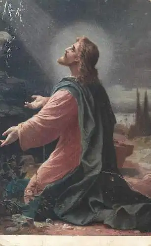 Christus am Olberg by Zatzka