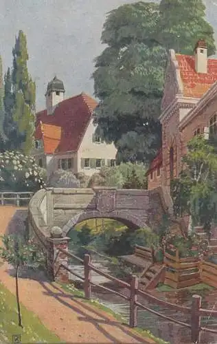 A. Felix Schulze - Das Jagdschloss 1923