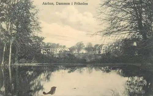 vintage Postcard Denmark Aarhaus