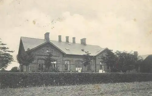 vintage Postcard Denmark Aroskobing hospital