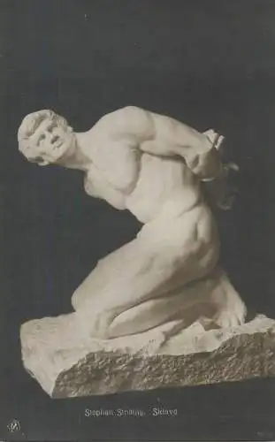 Sculpture Stephan Sinding - Sklave