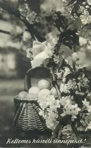 Hungary Easter greetings 1965