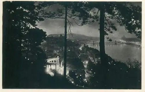 Budapest by night 1947