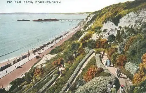 Bournemouth zig zag path