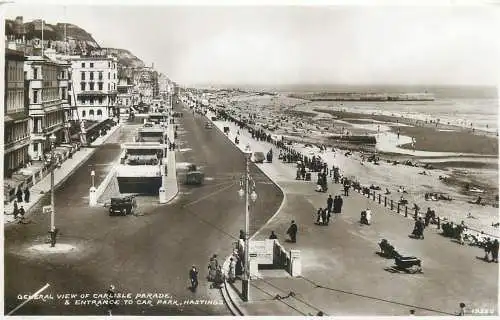 Hastings Carlisle Parade car park entrance 1946