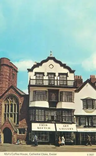 Exeter Mol`s Coffee House Cathedral Close