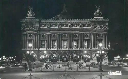 Paris Opera illumine 1961