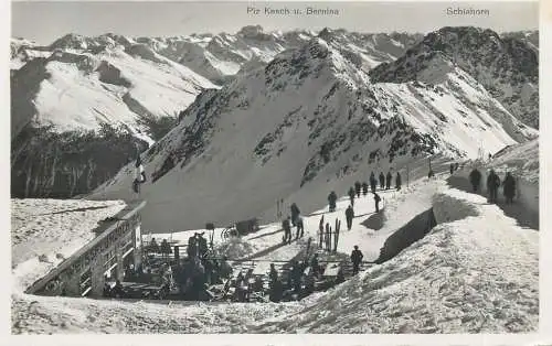 Piz Kesch und Bernina Weissfluhjoch 1944