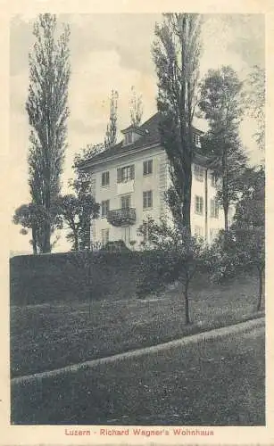 Luzern Richard Wagner Wohnhaus