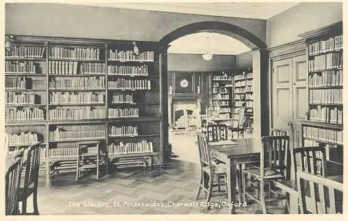 Oxford the Library St. Frideswide`s Cherwell Edge