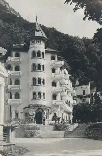 Romania postcard Baile Herculane Sanatoriul balnear 1959