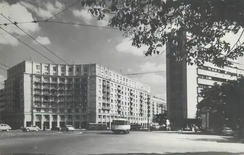 Romania postcard Bucharest Roman square 1965