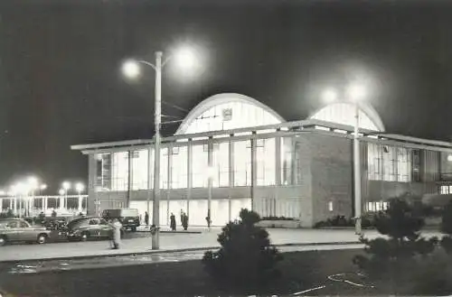 Romania postcard Constanta railway station 1966