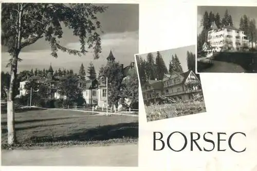 Romania postcard Borsec multi view 1961
