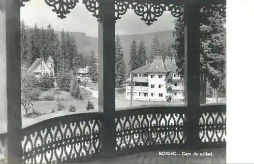 Romania postcard Borsec rest house 1961
