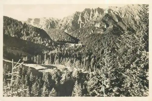 Romania postcard Bucegi mountains Carpathian mountains Dihamul