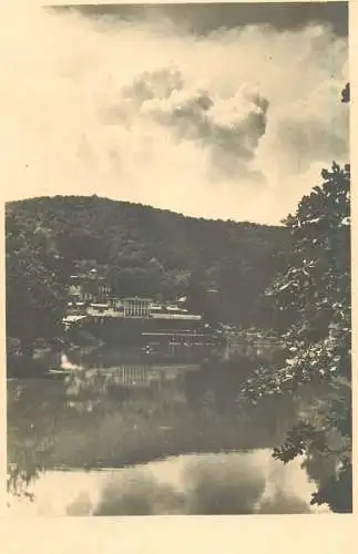 Romania postcard Transylvania Sovata Bear lake 1957