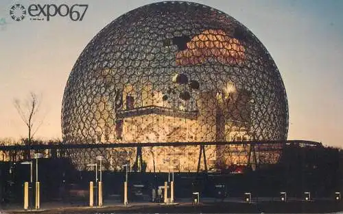 expo67 Montreal Canada pavilion of the United States