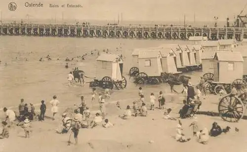 Ostende bains et Estacade