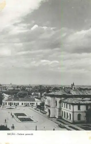 Romania postcard Bacau general view 1959