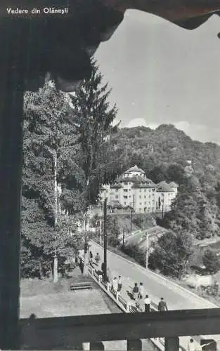 Romania postcard Olanesti resort view 1962