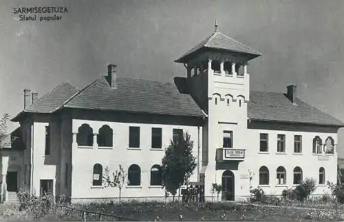 Romania postcard Transylvania Sarmisegetuza city hall