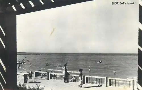 Romania postcard Black Sea Eforie  resort 1960