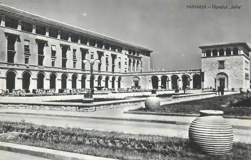 Romania postcard Black Sea Mamaia Hotel Ialta