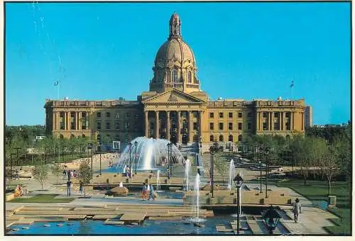 Postcard Canada Edmonton the Alberta Legislature
