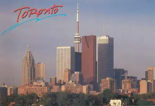 Postcard Canada Toronto cityscape