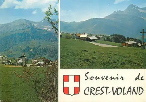 Postcard France souvenir de Crest-Voland Savoie multi view