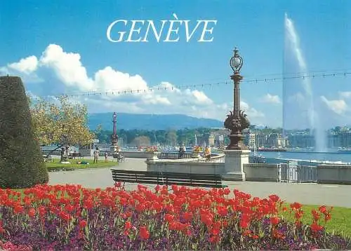 Postcard Switzerland Geneve