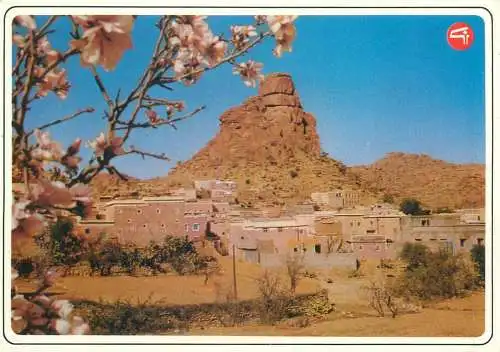 Postcard Morocco Tafraout panoramic view
