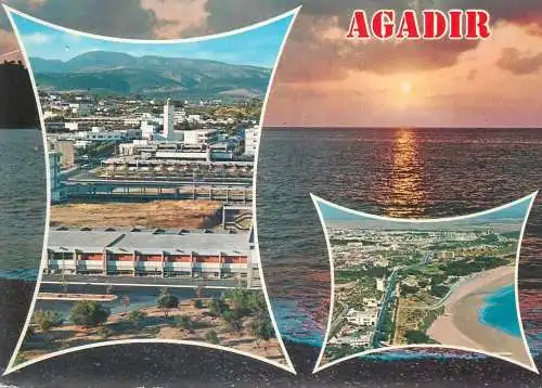 Post card Morocco Agadir multi view