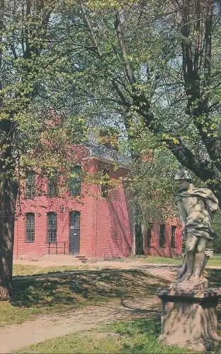 Russia postcard Kuskovo the dutch house by Fiodor Argunov