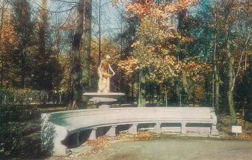 Russia postcard Petrodvorets The nymph fountain