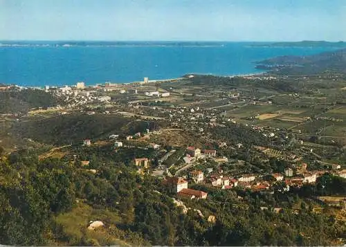 Postcard France Bormes-les-Mimosas vue generale sur les Iles d'Or