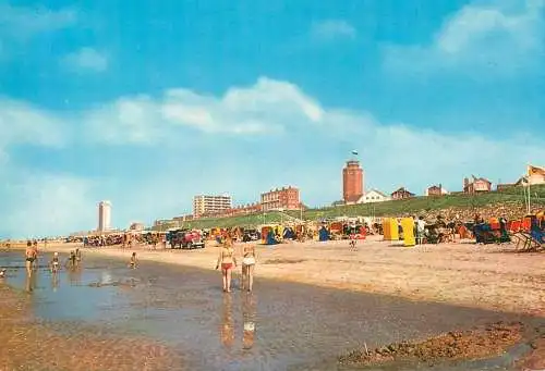 Postcard Netherlands Groeten uit Zandvoort littoral types and scenes