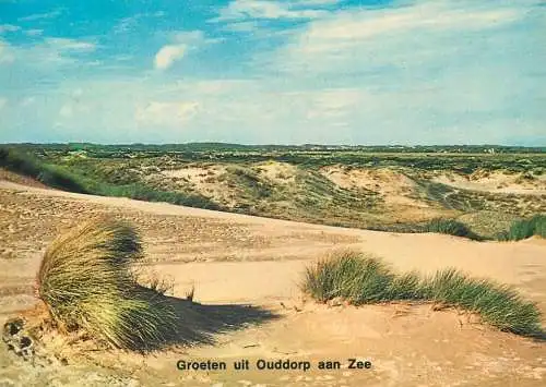Postcard Netherlands Groeten uit Ouddorp aan Zee