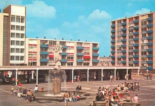 Postcard Netherlands Noordwijk Vuurtorenplein