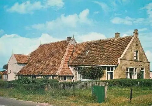 Postcard Netherlands Terschelling Farmhouse