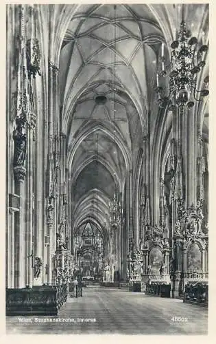 Wien Stephanskirche inneres