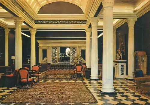 Postcard Portugal Funchal hotel Savoy main lounge