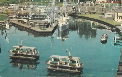 Miniaturstadt Madurodam Den Haag ferry boat