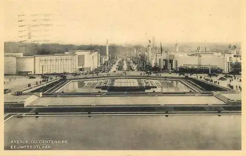 Avenue du Centenaire Exposition de Bruxelles 1935